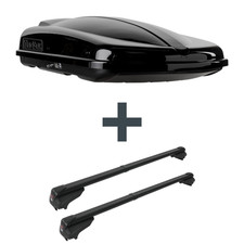 Dachbox Topbox TopBox 480 + Dachträger G3 Clop infinity für Hyundai Kona OS TOP