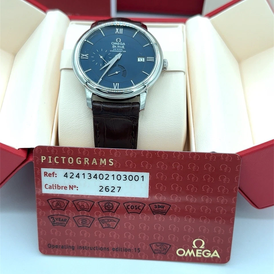 Omega DeVIlle Prestige 39.5mm Power Reserve Automatic Watch 424.13.40.21.03.001  - Image 3 of 4