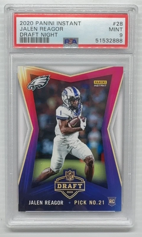 Jalen Reagor Panini Instant Draft Night #28 Base