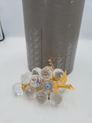 SWAROVSKI　葡萄 Swarovski Crystal 7550 NR20015 Sparkling Fruit Bunch of 15 Grapes