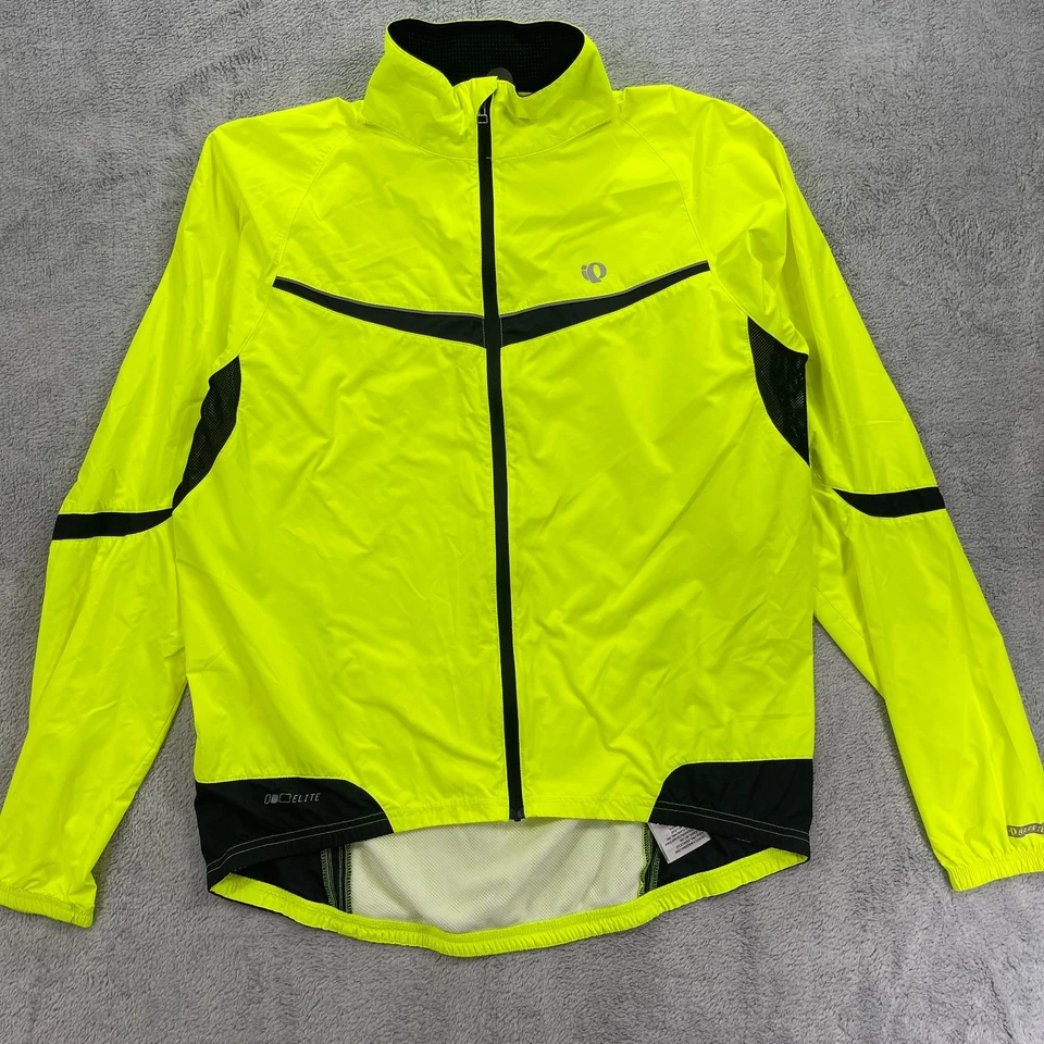 Pearl Izumi Elite Barrera Ciclismo 2 Piezas Traje Hombres L/M Amarillo Neón Pantalones Chaqueta Foto 2 de 4