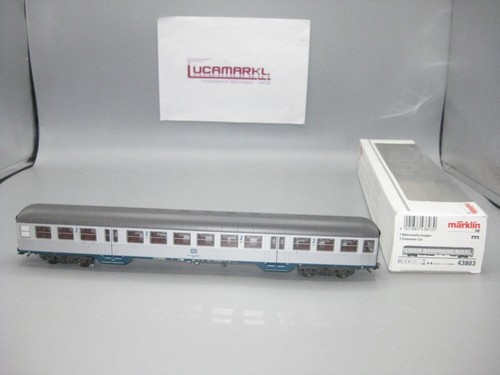 Märklin HO 43803 DB (22-12 339-4) 2. Kl Nahverkehrswagen „SILBERLING“ SoMo #e572 | Condition: Gebraucht
