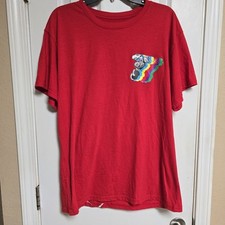 Popeye The Sailor Vintage Gray Graphic Tee T-Shirt Short Sleeve XLarge Tattoo