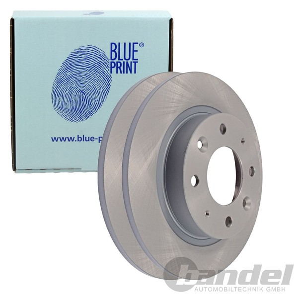 2X Blue Print Bremsscheiben Ø261Mm Hinten Passend FÜR KIA Carens Clarus-image