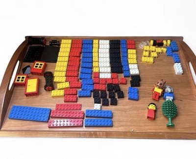 Vintage Lego Lot Duplo 1980-1990 Rufus Rabbit 3708 Ernie Elmer Elephant 3706