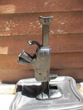 Vintage Simplex 1017 Mechanical Railroad Ratchet Jack 10 TONS Capacity Cast Iron