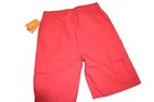 k4 !WOW! NWT Gymboree Classics Boys Size 8 Red Cargo Pull On Shorts — photo 3