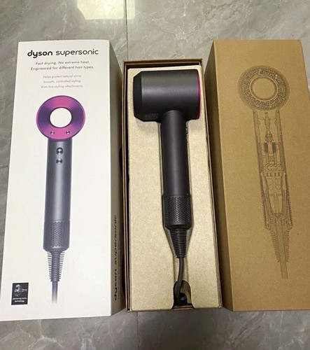 Dyson Supersonic Standard Hair Dryer Black for Unisex Adults
