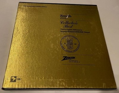 Zenith Presents Collector's Best Ten Complete Albums Box Set Capitol 1968 VG+