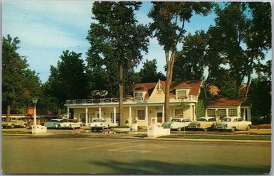 KANAB, Utah Postcard ''PARRY LODGE'' Street View / Roadside - 1959 Cancel