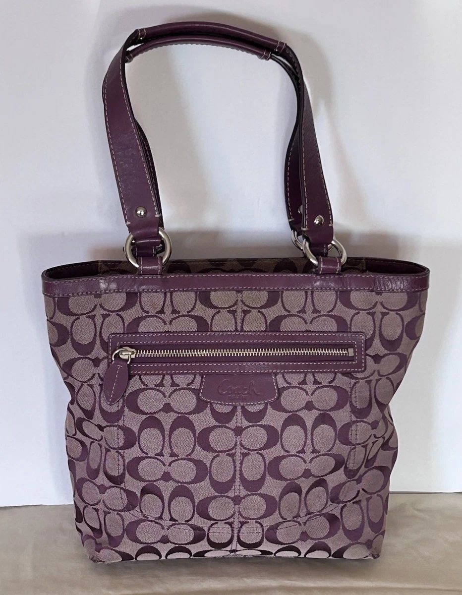 Coach Tote Purple Bags & Handbags for Women for sale | eBay