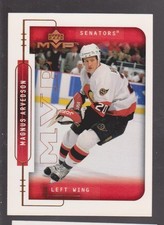 Ottawa Senators Cards Inserts Vintage Rookies Collection
