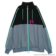 New Hatsune Miku Listen Flavor Jersey Hoodie multi color free size from japan