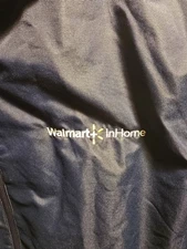 Walmart  Logo Embroidered Hooded Jacket womens Size Small Port Authority