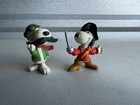 Lot of 2 Vintage 1958-65 United Features Snoopy Characters Sherlock Pilot Runner