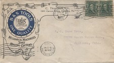 Pittsburgh PA Advertising Cover C. Trautman Co B&S Tools Mechanical Machinists