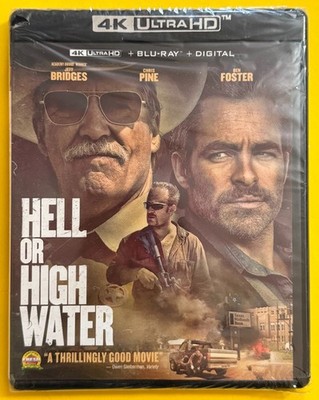 Hell or High Water 4K UHD + Blu-ray + *NEW/SEALED* FREE US SHIPPPING