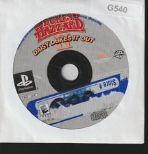 Dukes of Hazzard Daisy Dukes It Out PlayStation1 Sleeved Video Game Disc Only