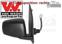 VAN Wezel 1709808 AußEnspiegel Rechts Spiegel AußEn FüR Fiat