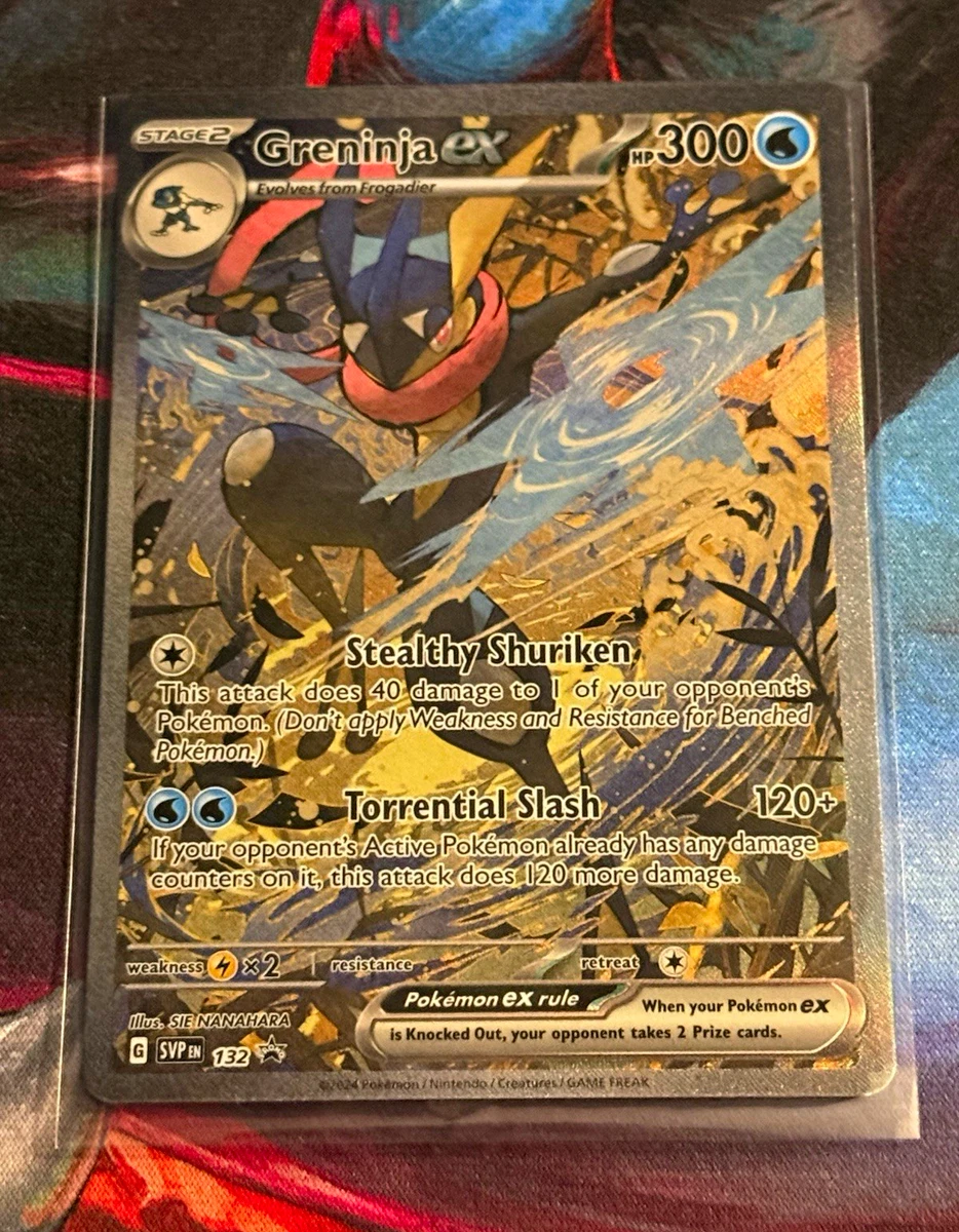 Greninja Ex 132 Sv: Scarlet & Violet Promo Cards for sale | eBay