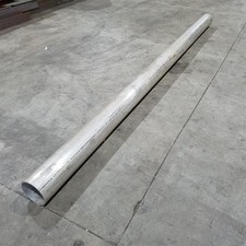 117" Length x 5.5" Outer Diameter x 1/4" Thick 6061 Aluminum - NEW