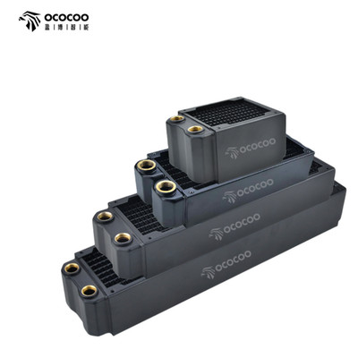 OCOCOO Radiator 80mm Mini Fan Cooper Heatsink DIY Computer Water Cooler System