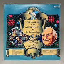 SEALED Vinyl ARTHUR FIEDLER & BOSTON POPS Great Songs Of Christmas (LP, 1979)