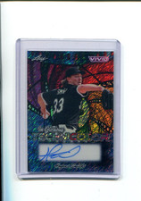 2025 Leaf Vivid Baseball In Technicolor Shimmer Hagen Smith Rookie Auto 4/6