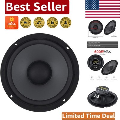 2-Way Coaxial Loudspeaker - 600W, 93dB Sensitivity for In-Car Audio