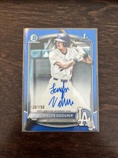 2025 Bowman Draft 1st Bowman Landyn Vidourek Blue Autograph /150
