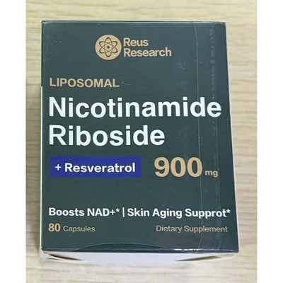 900mg Anti-Aging Supplement, Nicotinamide- Riboside +Resveratrol NAD+