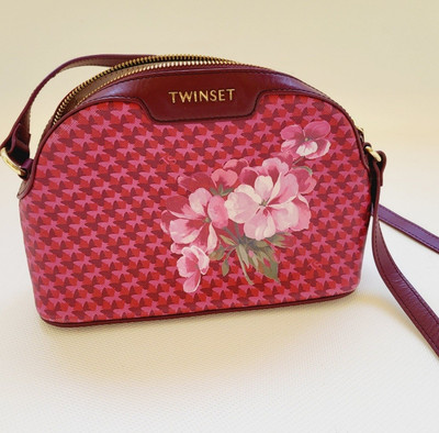 Twinset Milano ITALIAN Women's Crossbody Bag Purse Mini 10x7'' ECO leather
