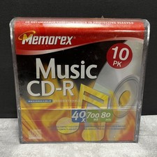 Memorex Music CD-R Recordable 80 Minute Blank...