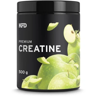 KFD Premium Creatine Powder Monohydrate 500g 100 Servings Power Strength Anaboli