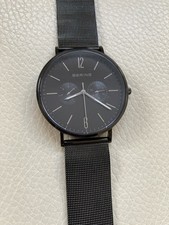 Bering Polished Black Bracelet Watch 14240-223