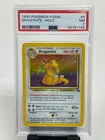 1999 Pokémon TCG Dragonite Fossil Holo Card 4/62 PSA 7 Near Mint