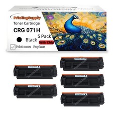071H High Yield Black Toner for Canon 071H CRG071H LBP122dw LBP120dw MF271 MF272