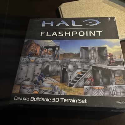 Mantic Games Halo: Flashpoint - Deluxe Buildable 3D Terrain Set MGE MGHA103 New