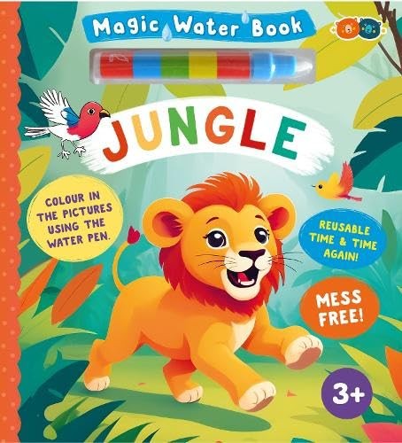 Magic Water Book - Jungle by Buddy and Barney 9781912544882 NEW - Image 3