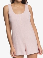 ROXY Women's LOVINA SAND Short Romper - MFC0 - Large - NWT
