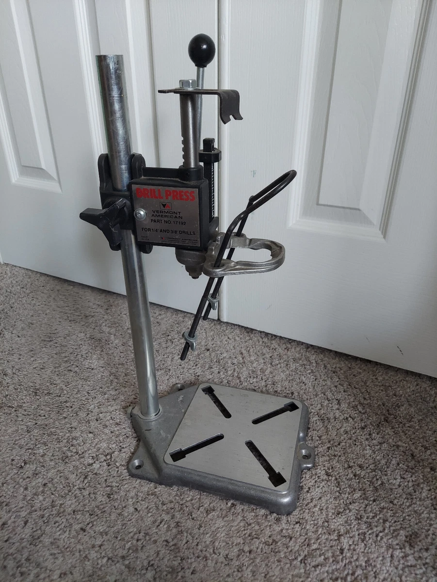 Cordless drill online press stand