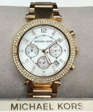 Michael Kors Original MK5354 Women's Parker Gold Crystal Stainless Steel Watch