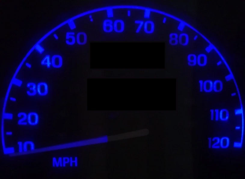 Dash Instrument Cluster Gauge BLUE SMD LED LIGHTS KIT Fits 97-01 Toyota Camry Foto 2 de 2