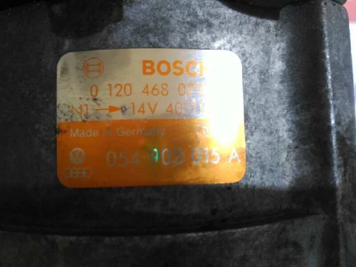 054903015A Alternatore per AUDI 100 AVANT (C4) Básico 178038 - Foto 2 di 3