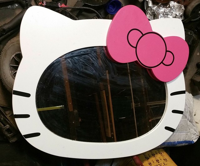 Hello Kitty Wall Mirror 24x30 Dream Furniture Bedroom Najarian Zbdhelbib Sanrio Ebay usd