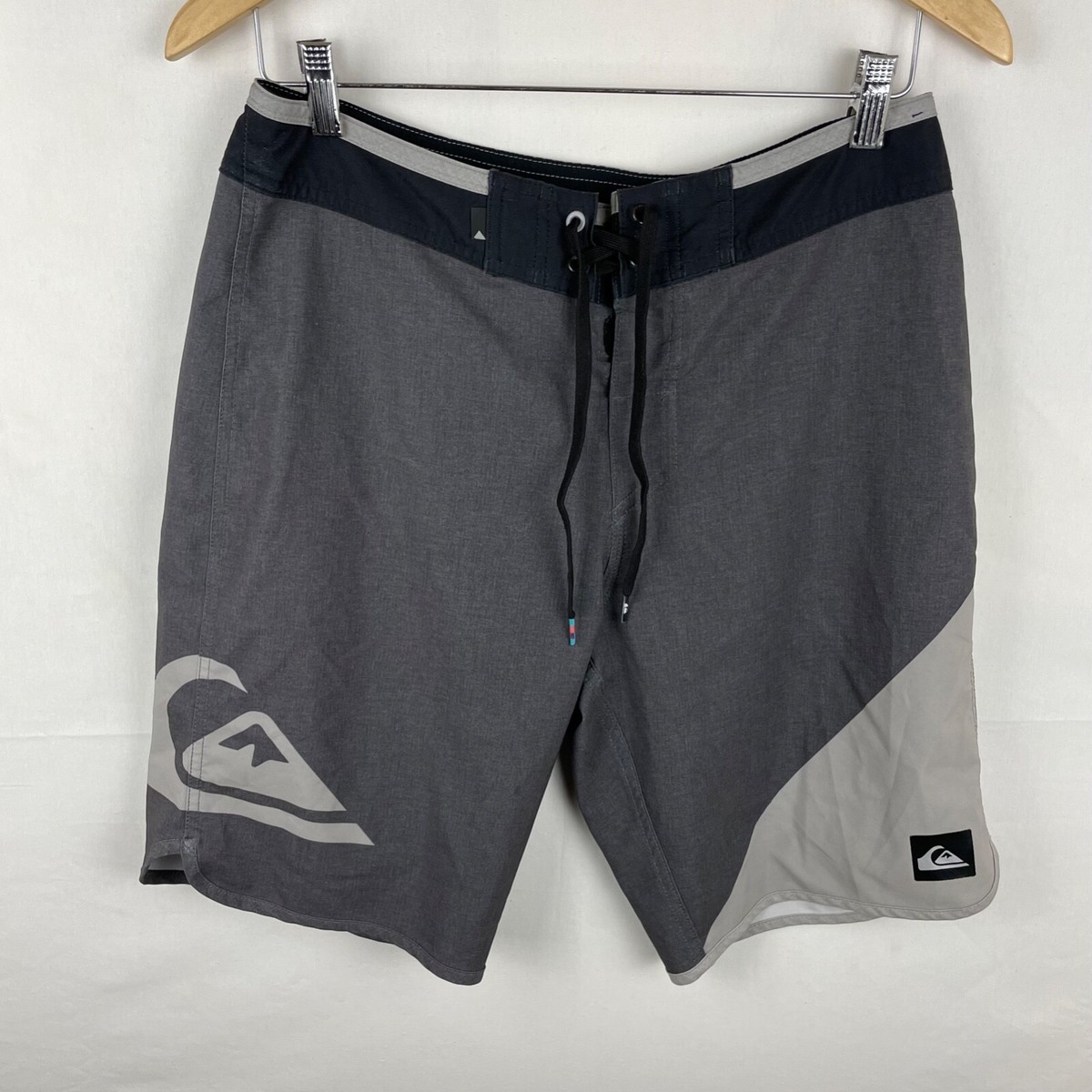 Quiksilver Dryflight Hybrid Gray Board Shorts Surf Swim