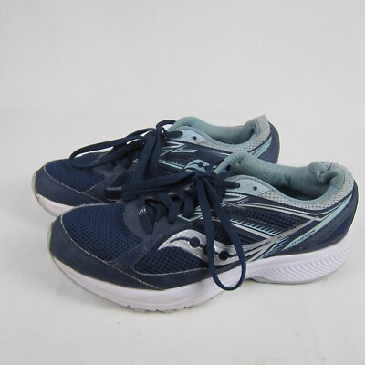 Saucony Cohesion S10628-3 Sneakers, Women's Size 9.5 Navy/Light Blue xt-600 EUC