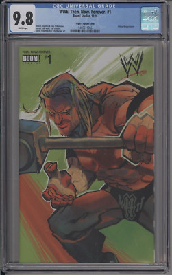 WWE: THEN. NOW. FOREVER #1 - CGC 9.8 - MATIAS BERGARA ''TRIPLE H'' VARIANT