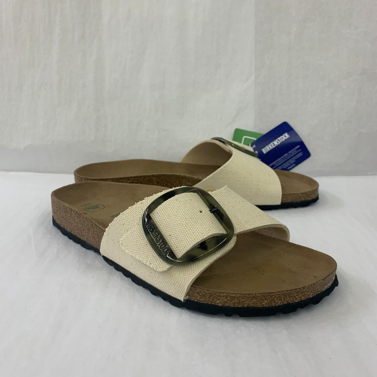 【新品】BIRKENSTOCK Madrid 26cm 1022650 Madrid Big Buckle Leather High Shine Black