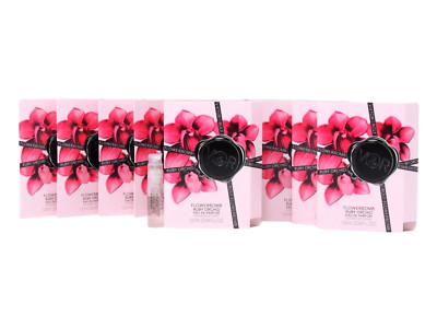 V&R VIKTOR & ROLF FLOWERBOMB RUBY ORCHID EDP 1.2ml .04fl oz x 10 PERFUME SAMPLES